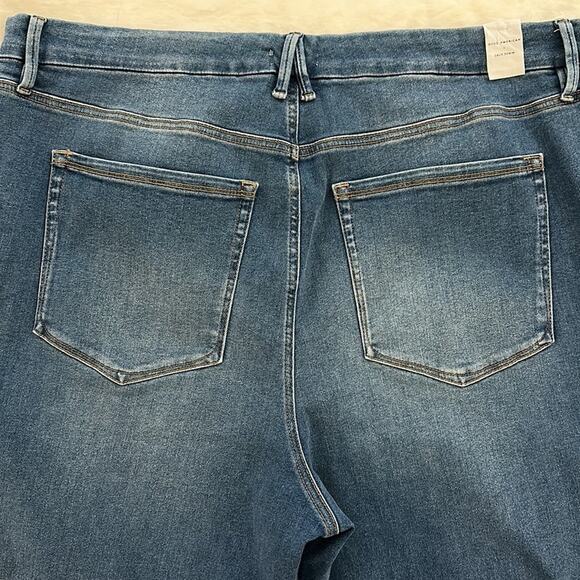 Good American Always Fits Good Legs Stretch Skinny Cropped Jeans Sz 28-32 - Picture 11 of 15